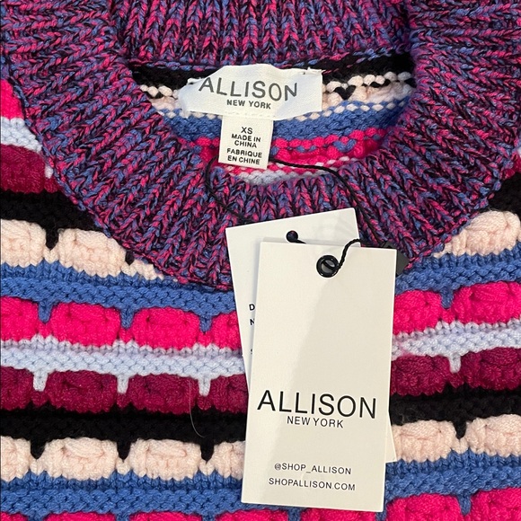 Allison New York NEW Adelle sweater sz xs - Picture 2 of 5